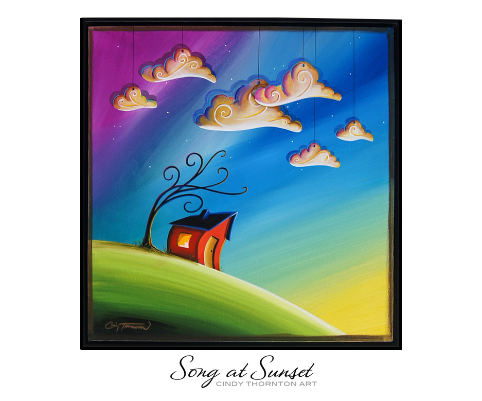Song At Sunset - Original Painting