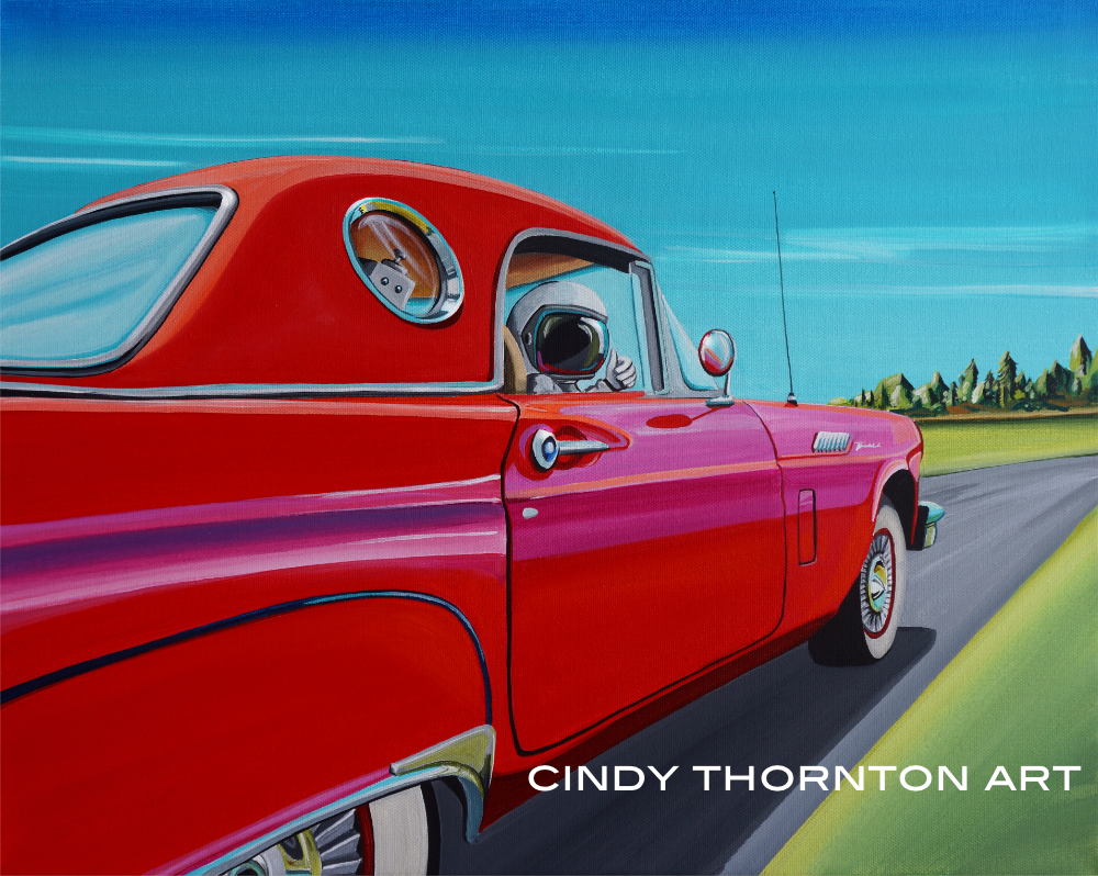Astronaut Series: "Thunderbird" by Cindy Thornton